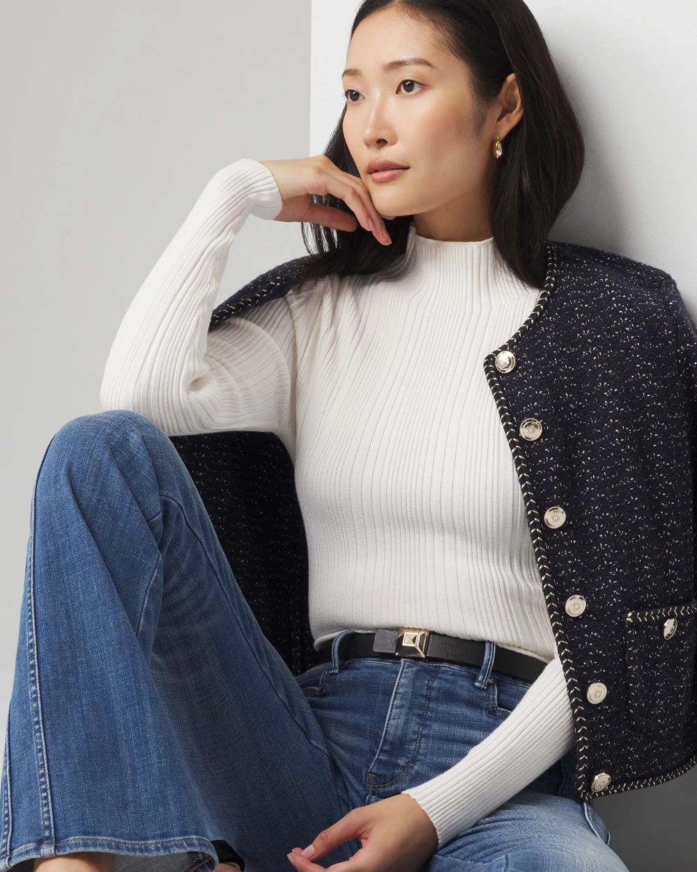 White house black market sweater sale cheap